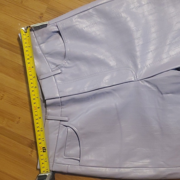 Rotate faux leather trousers sz us 4 - Picture 5 of 7